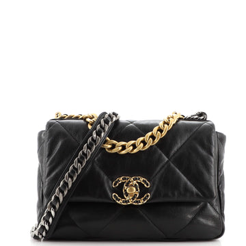 Chanel 19 Flap Bag Quilted Leather Medium