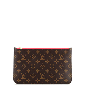 Louis Vuitton Neverfull Pochette Monogram Canvas Large