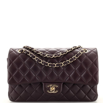 Chanel Classic Double Flap Bag Quilted Lambskin Medium