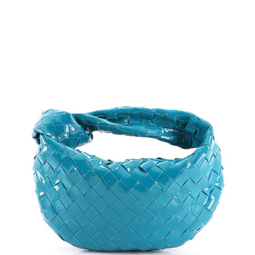 Bottega Veneta BV Jodie Hobo Intrecciato Patent Mini