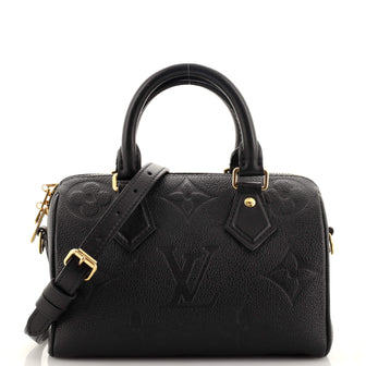 Louis Vuitton Speedy Bandouliere Bag Monogram Empreinte Giant 20