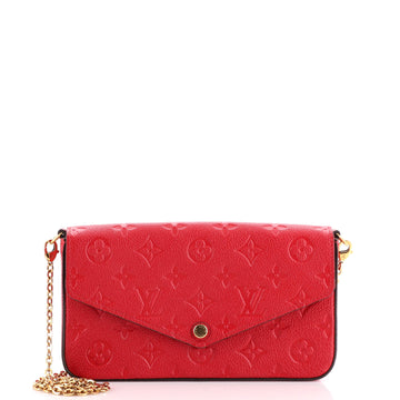 Louis Vuitton Felicie Pochette Monogram Empreinte Leather
