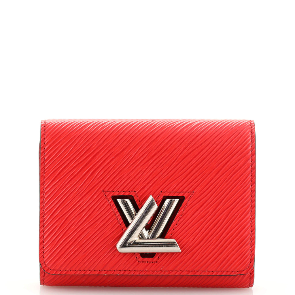 Louis Vuitton // Red Epi Leather Twist Lock Wallet – VSP Consignment