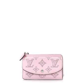 Louis Vuitton Recto Verso Card Holder Mahina Leather 203373
