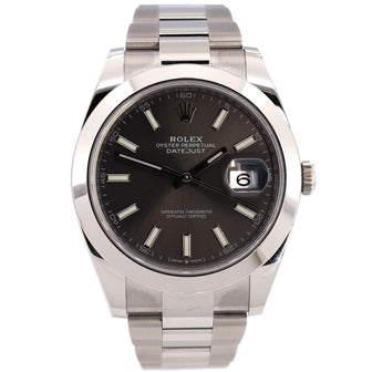 Rolex Oyster Perpetual Datejust Automatic Watch Stainless Steel 41
