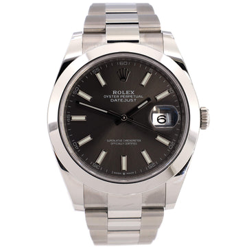 Rolex Oyster Perpetual Datejust Automatic Watch Stainless Steel 41
