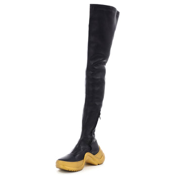Louis Vuitton Women's Archlight Thigh High Boots Leather