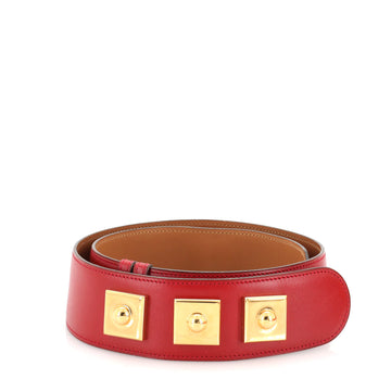 Hermes Vintage Piano Belt Leather