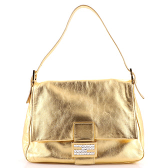 Fendi Mama Forever Bag Leather with Crystal Detail