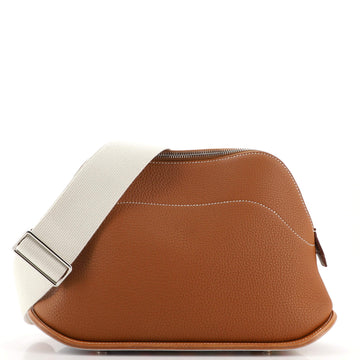 Hermes Bolide Skate Bag Togo with Printed Swift 31