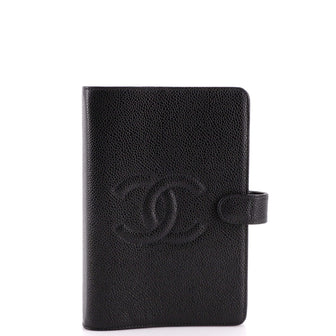 Chanel Timeless CC Ring Agenda Cover Caviar Small