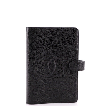 Chanel Timeless CC Ring Agenda Cover Caviar Small