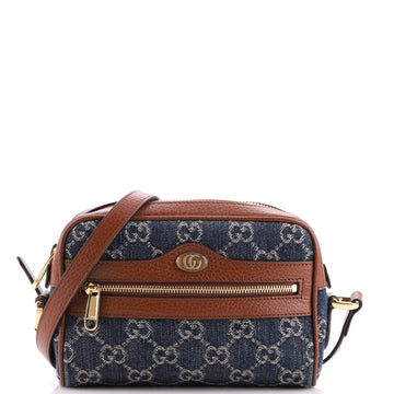 Gucci Ophidia Shoulder Bag GG Denim Mini