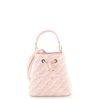 Louis Vuitton NeoNoe Handbag Stardust Monogram Empreinte Leather BB