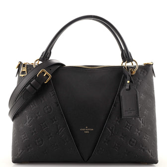 Louis Vuitton V Tote Monogram Empreinte Leather MM