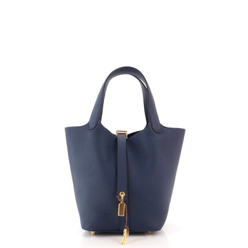 Hermes Picotin Lock Bag Clemence PM