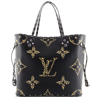 Louis Vuitton Neverfull NM Tote Limited Edition Jungle Monogram Giant MM