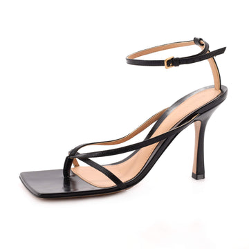 Bottega Veneta Women's Stretch Strap Heeled Sandals Leather
