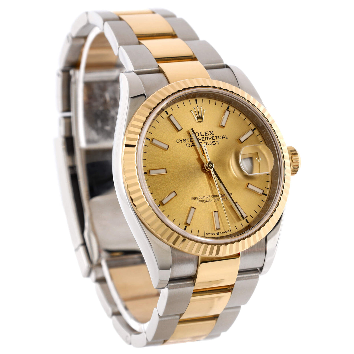 Rolex Oyster Perpetual Datejust Automatic Watch Stainless Steel and