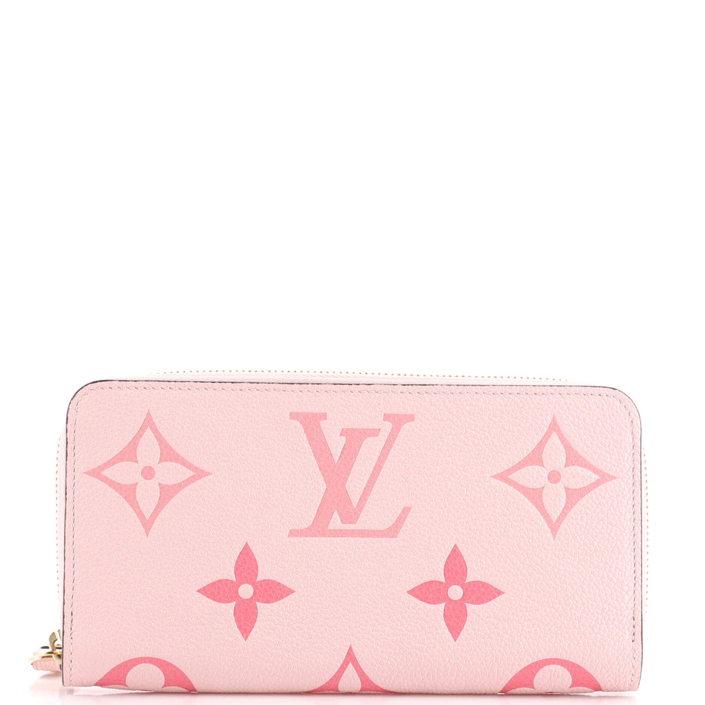Louis Vuitton Zippy Wallet Bicolor Monogram Empreinte Giant Pink 2336942