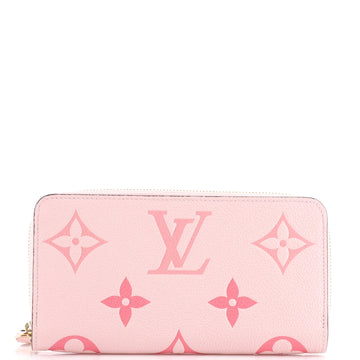 Louis Vuitton Zippy Wallet Bicolor Monogram Empreinte Giant