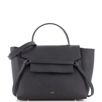 Celine Belt Bag Textured Leather Mini