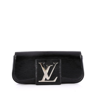Louis Vuitton Sobe Clutch Electric Epi Leather Black 2034401