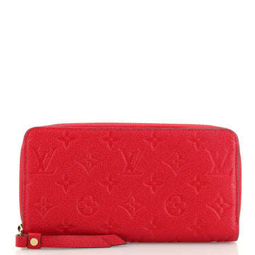 Louis Vuitton Zippy Wallet Monogram Empreinte Leather