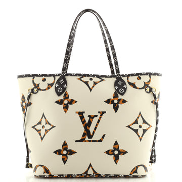 Louis Vuitton Neverfull NM Tote Limited Edition Jungle Monogram Giant MM