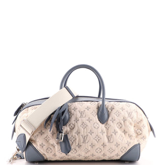 Louis Vuitton Round Speedy Bag Monogram Denim