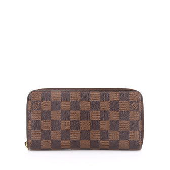 Louis Vuitton Zippy Wallet Damier Brown