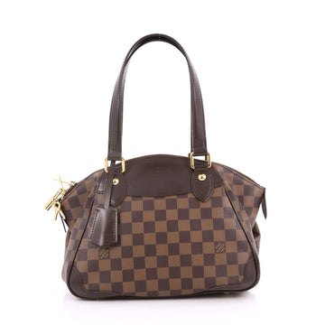 Louis Vuitton Verona Handbag Damier PM Brown