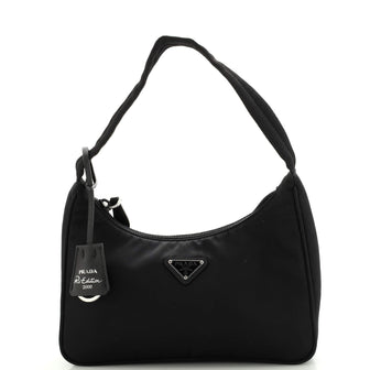 Prada Re-Edition 2000 Hobo Tessuto Mini