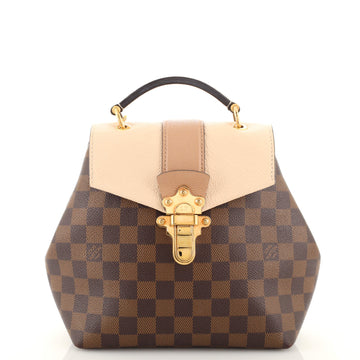Louis Vuitton Clapton Backpack Damier and Leather