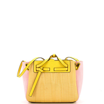Loewe Lazo Bag Leather with Nylon Mini