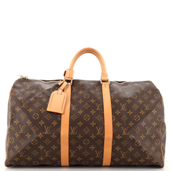 Louis Vuitton Keepall Bag Monogram Canvas 50