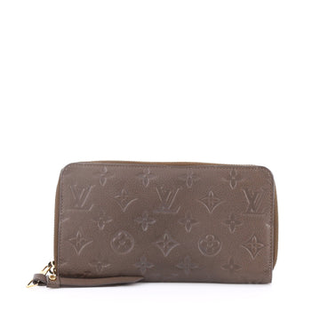 Louis Vuitton Secret Wallet Monogram Empreinte Leather Brown