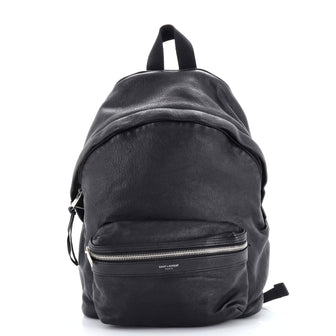 Saint Laurent City Backpack Leather