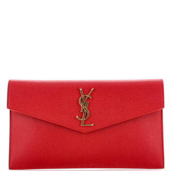 Saint Laurent Uptown Pouch Leather