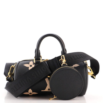 Louis Vuitton Papillon Handbag Bicolor Monogram Empreinte Giant BB