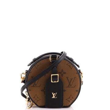 Louis Vuitton Mini Boite Chapeau Bag Reverse Monogram Canvas