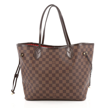 Louis Vuitton Neverfull Tote Damier MM Brown