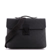 Louis Vuitton Monogram Taurillon S Lock Briefcase - Black
