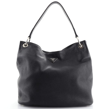 Prada Rolled Hobo Vitello Daino Large