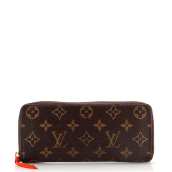 Louis Vuitton Clemence Wallet Monogram Canvas