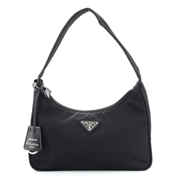 Prada Re-Edition 2000 Hobo Tessuto Mini
