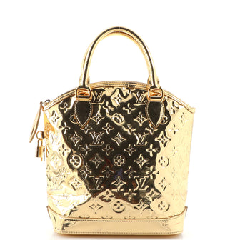 Louis Vuitton Lockit Handbag Monogram Miroir PVC
