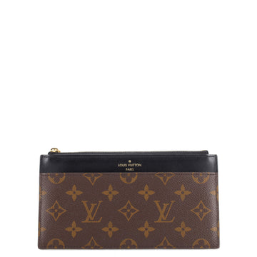 Louis Vuitton Slim Purse Monogram Canvas