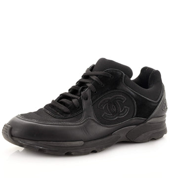 Chanel Women's CC Low-Top Sneakers Leather and Mesh