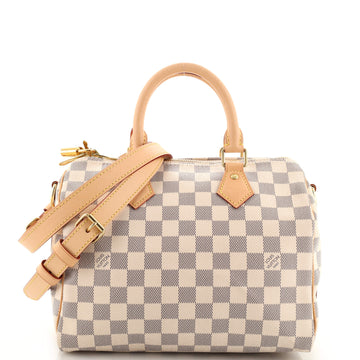 Louis Vuitton Speedy Bandouliere Bag Damier 25